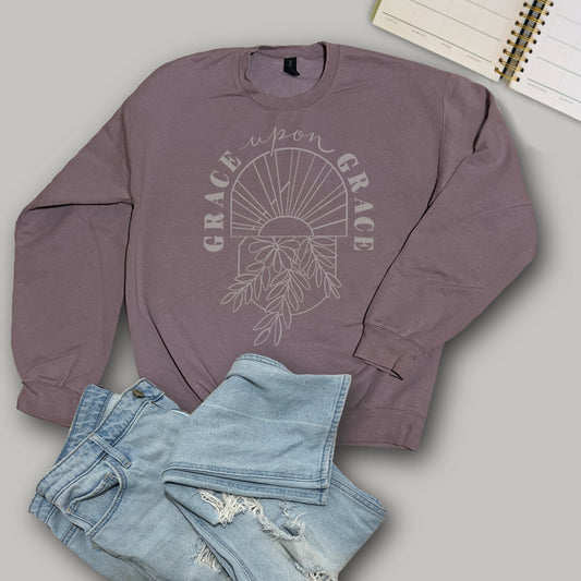 Grace Upon Grace - Softstyle Crewneck