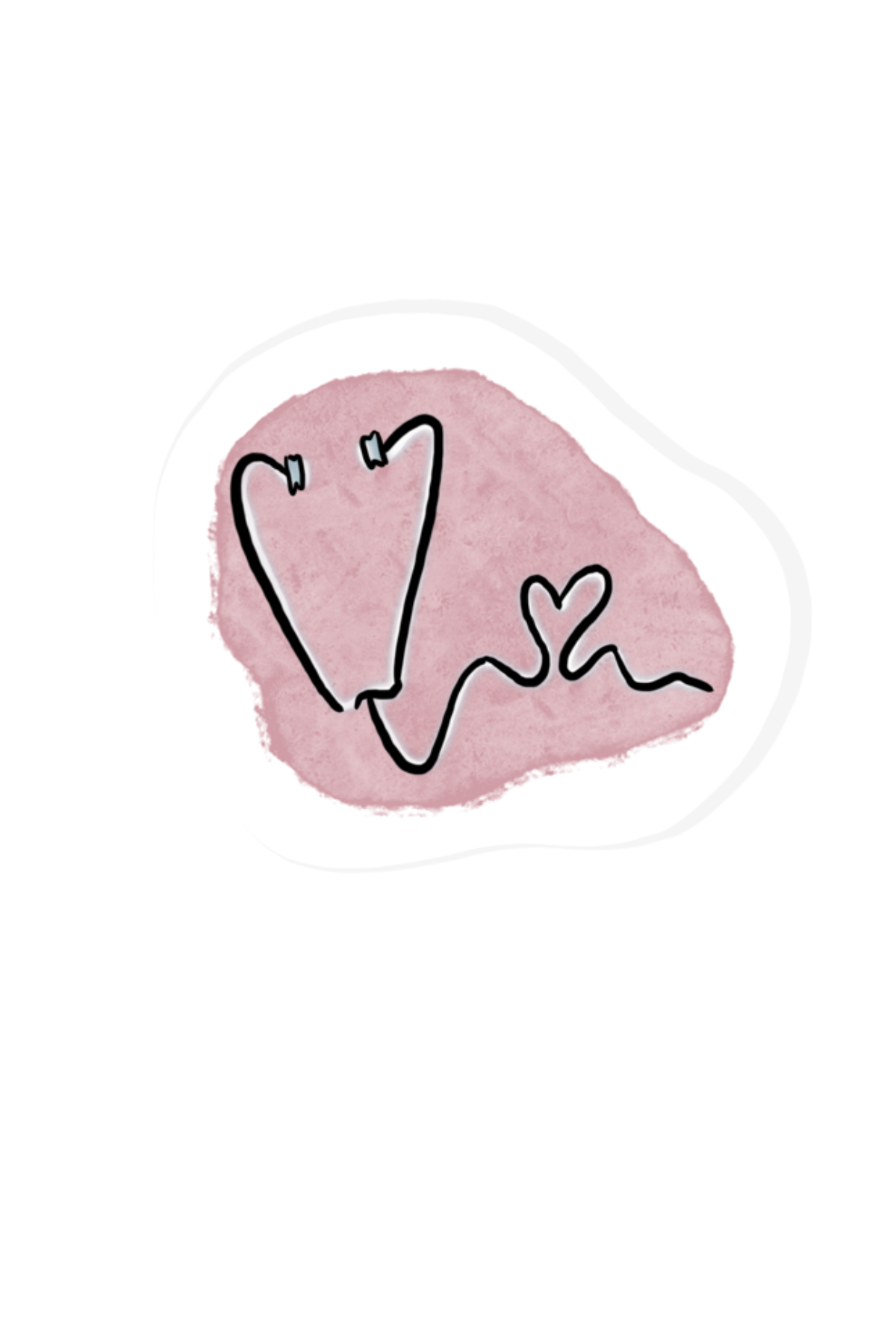 Stethoscope - Nurse Appreciation Week Inspired- Bubble free sticker