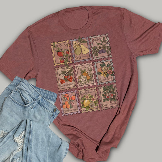 Fruit of the Spirit Stamps- Softstyle Triblend T-Shirt