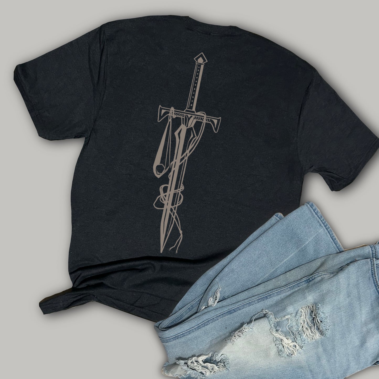 The Battle is the Lord's - Softstyle Triblend T-Shirt