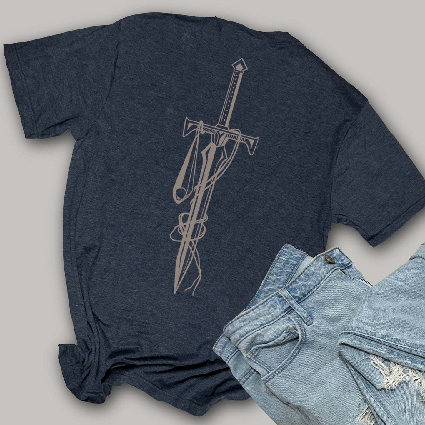 The Battle is the Lord's - Softstyle Triblend T-Shirt