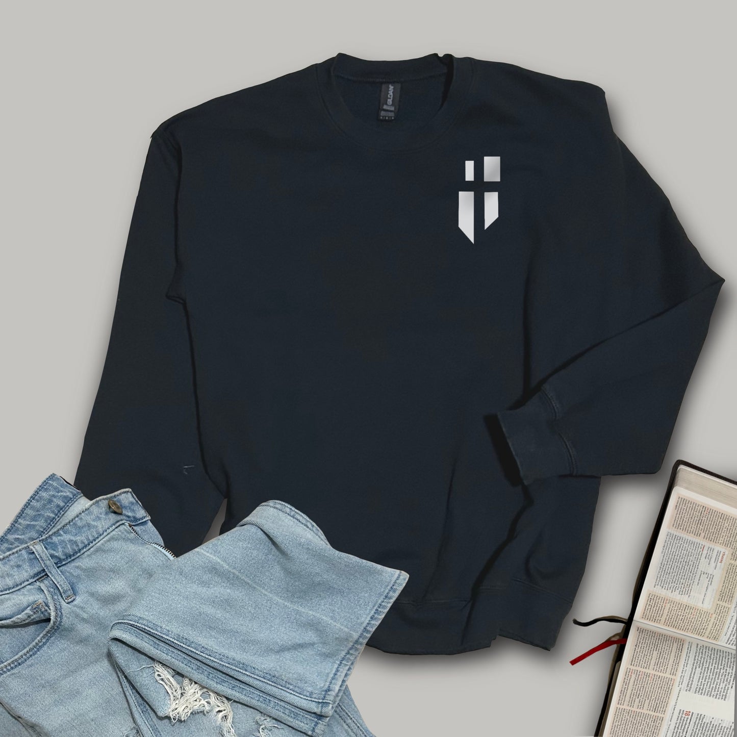 My God Did Not Fail - Lion and Dove - Softstyle Crewneck
