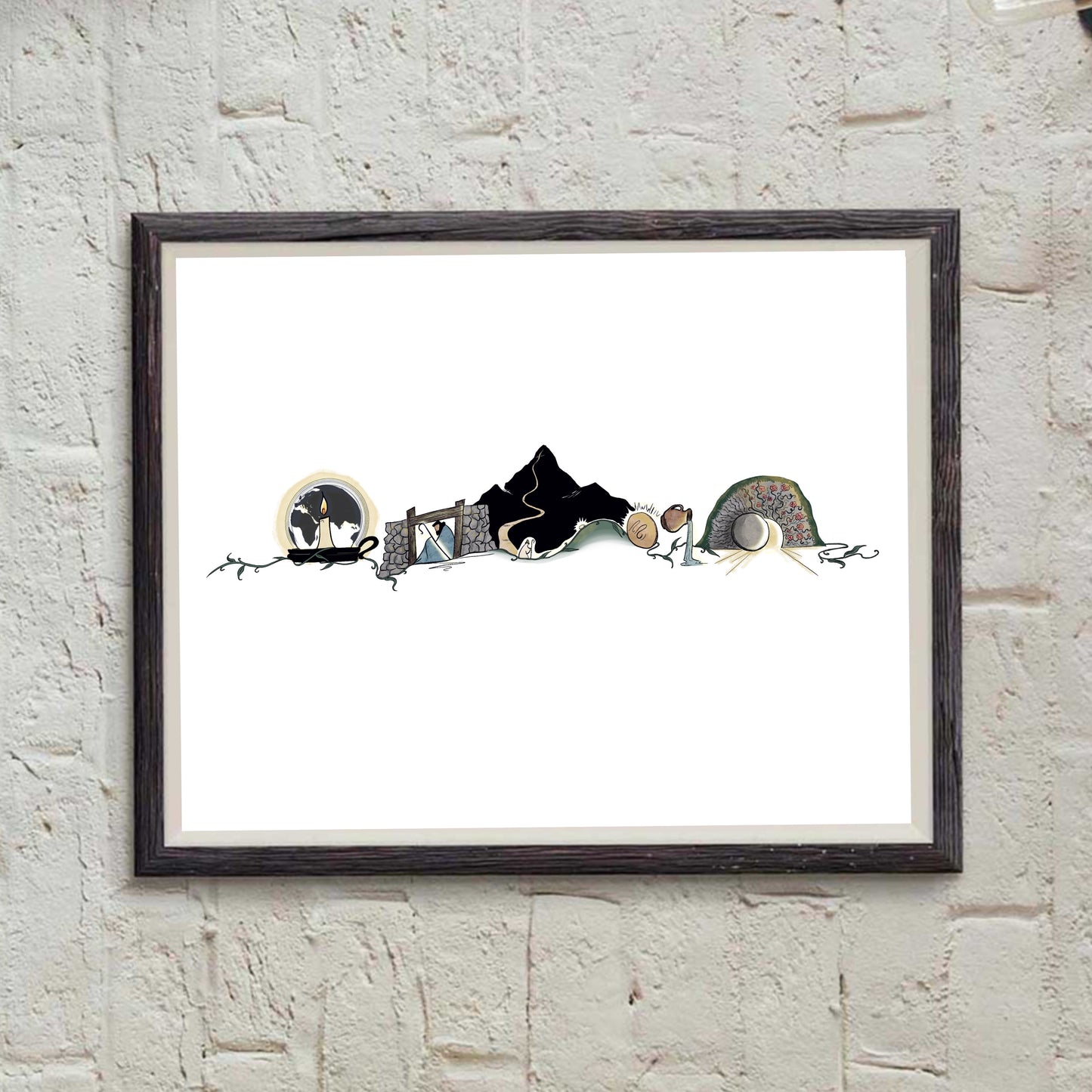 Names of Jesus - I Ams Print - Colored