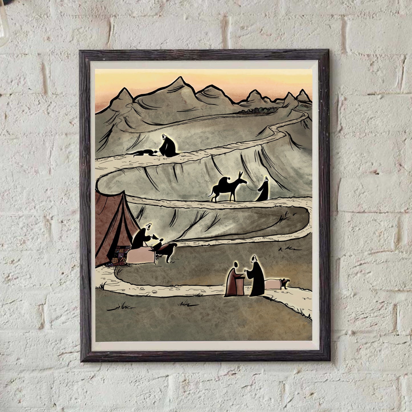 The Good Samaritan - Jesus' Parables - Bible Print