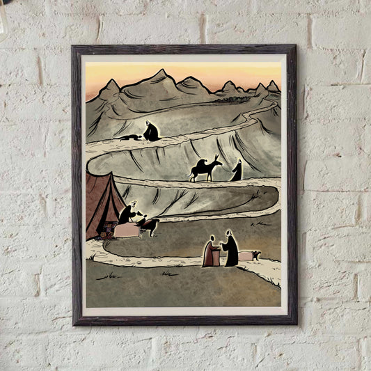 The Good Samaritan - Jesus' Parables - Bible Print