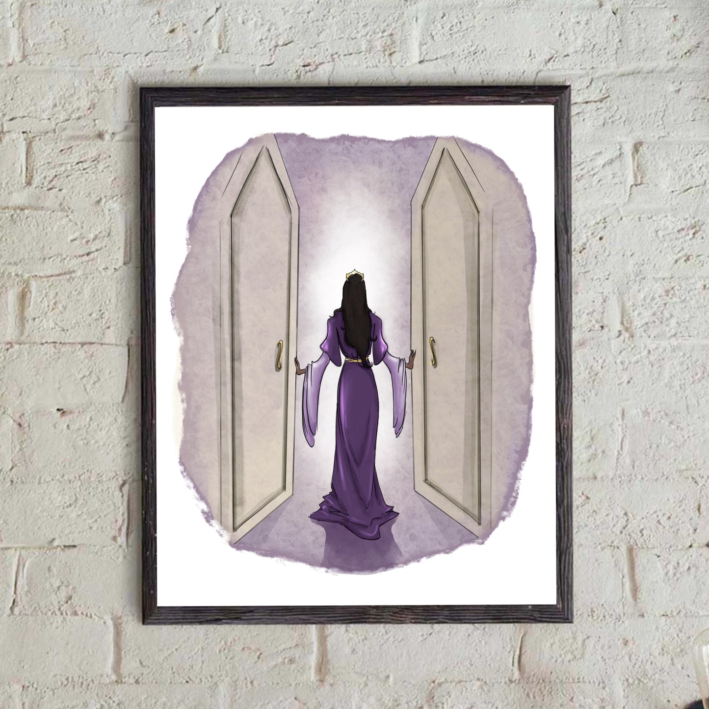 Esther Entering the Throne room - Queen Esther - Begin with Bible Print - Bible Print