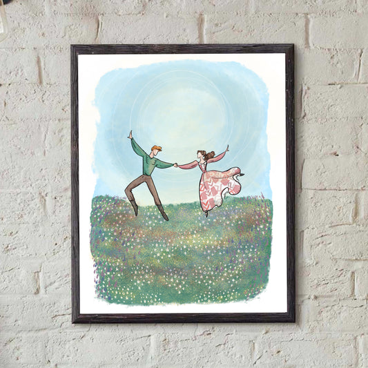 Spring Spring Spring - Seven Brides for Seven Brothers Inspired print