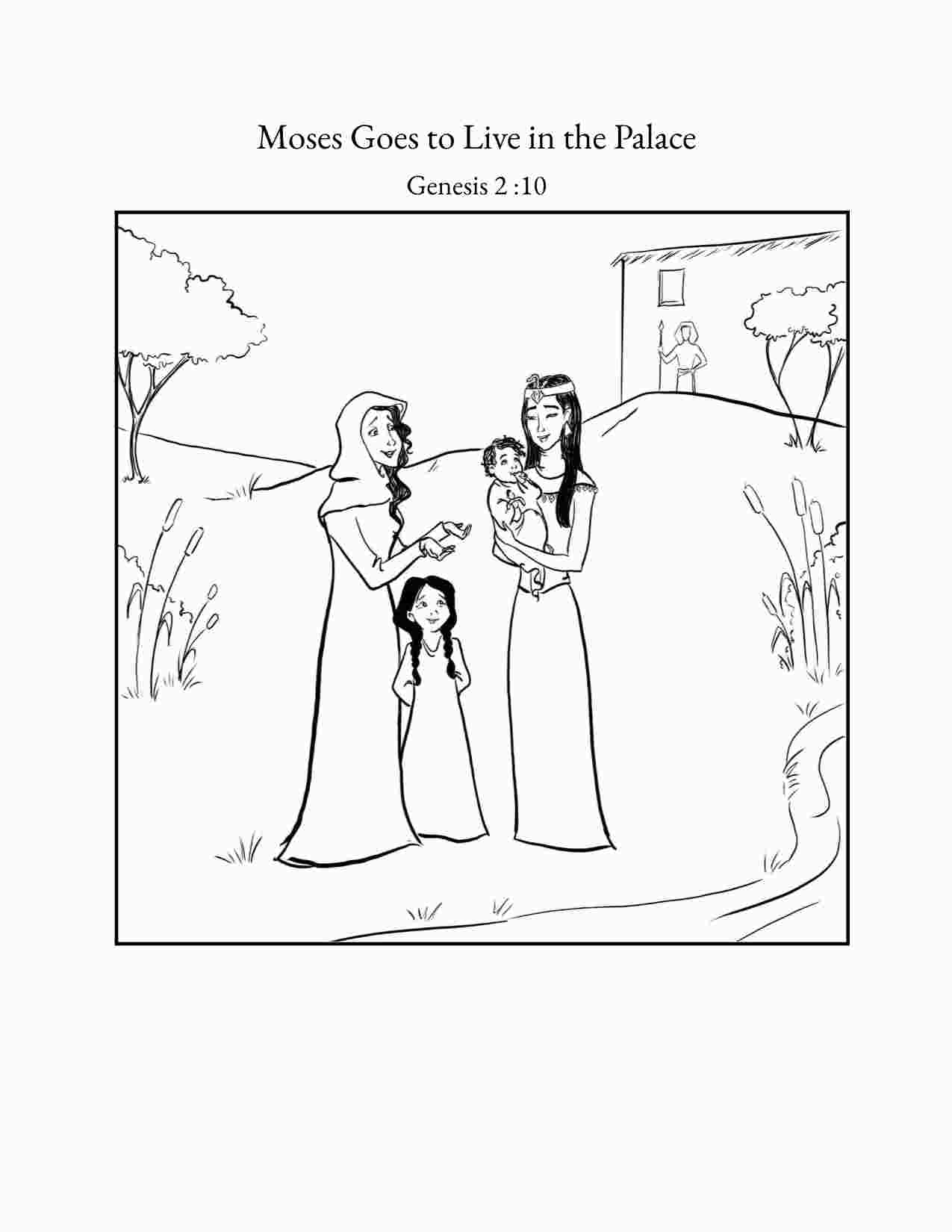Bible Coloring Pages - Old Testament Stories - Pointing to Jesus - instant download digital printable artwork