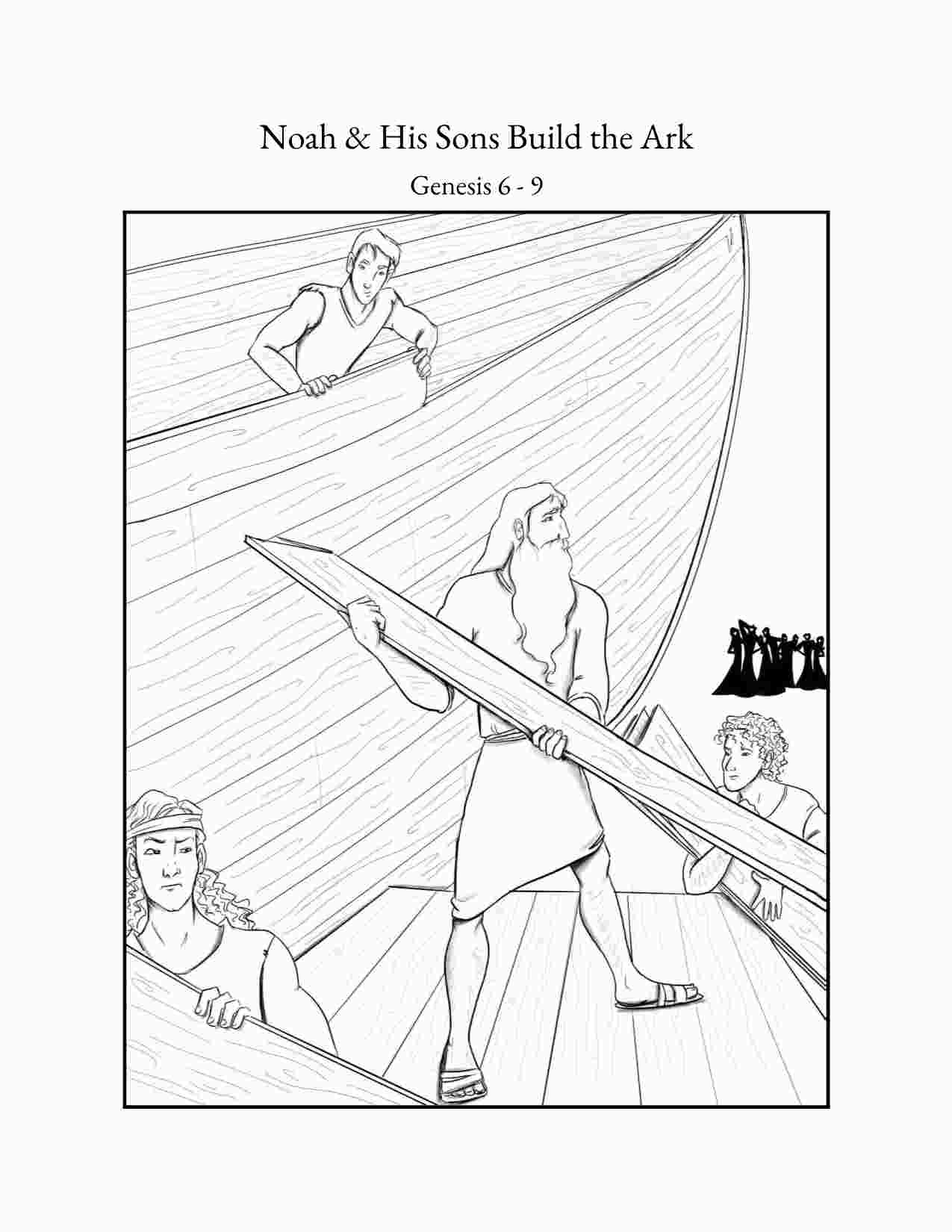 Bible Coloring Pages - Old Testament Stories - Pointing to Jesus - instant download digital printable artwork