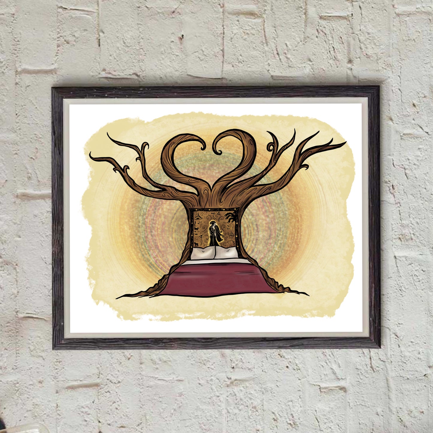 Wedding Bed- Epic Inspired print