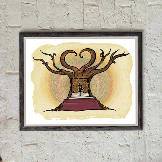 Wedding Bed- Epic Inspired print