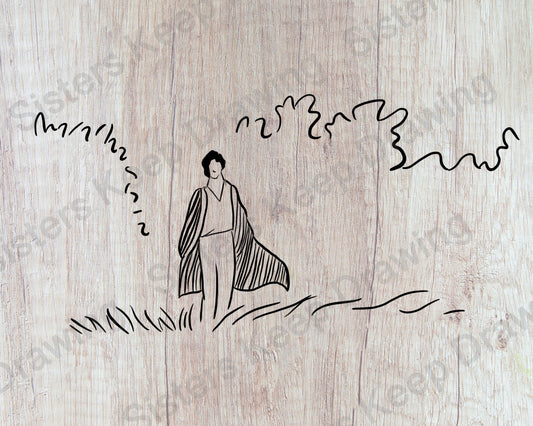 Mr Darcy Walk -Pride and Prejudice- Tattoo Transparent PNG