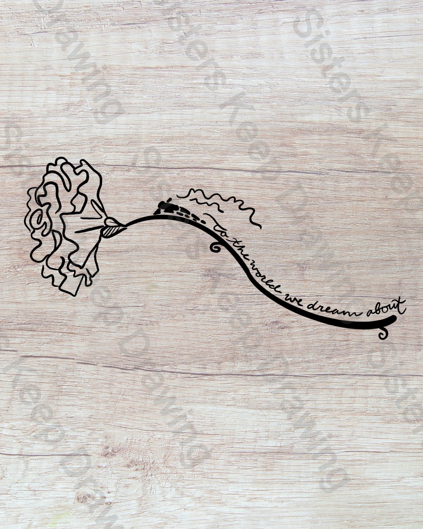 Hadestown Train on Carnation - Tattoo Transparent Permission PNG- instant download digital printable artwork