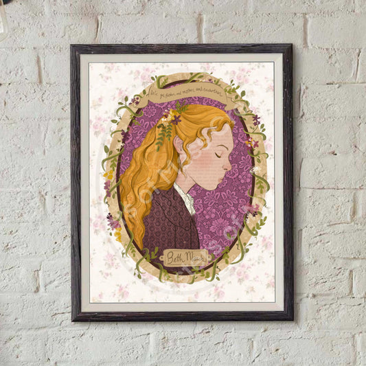 Beth March little women- Print