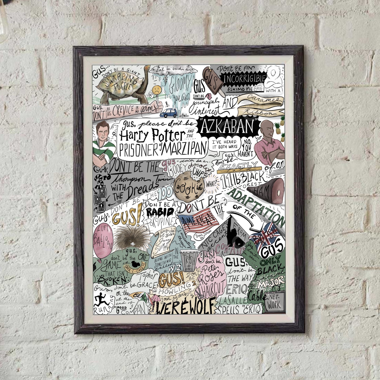 Shawn & Gus - Psych inspired Print