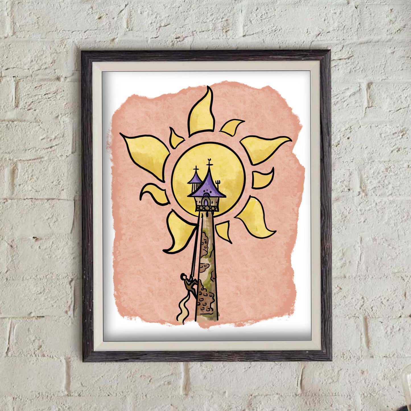 Rapunzel's Tower Print