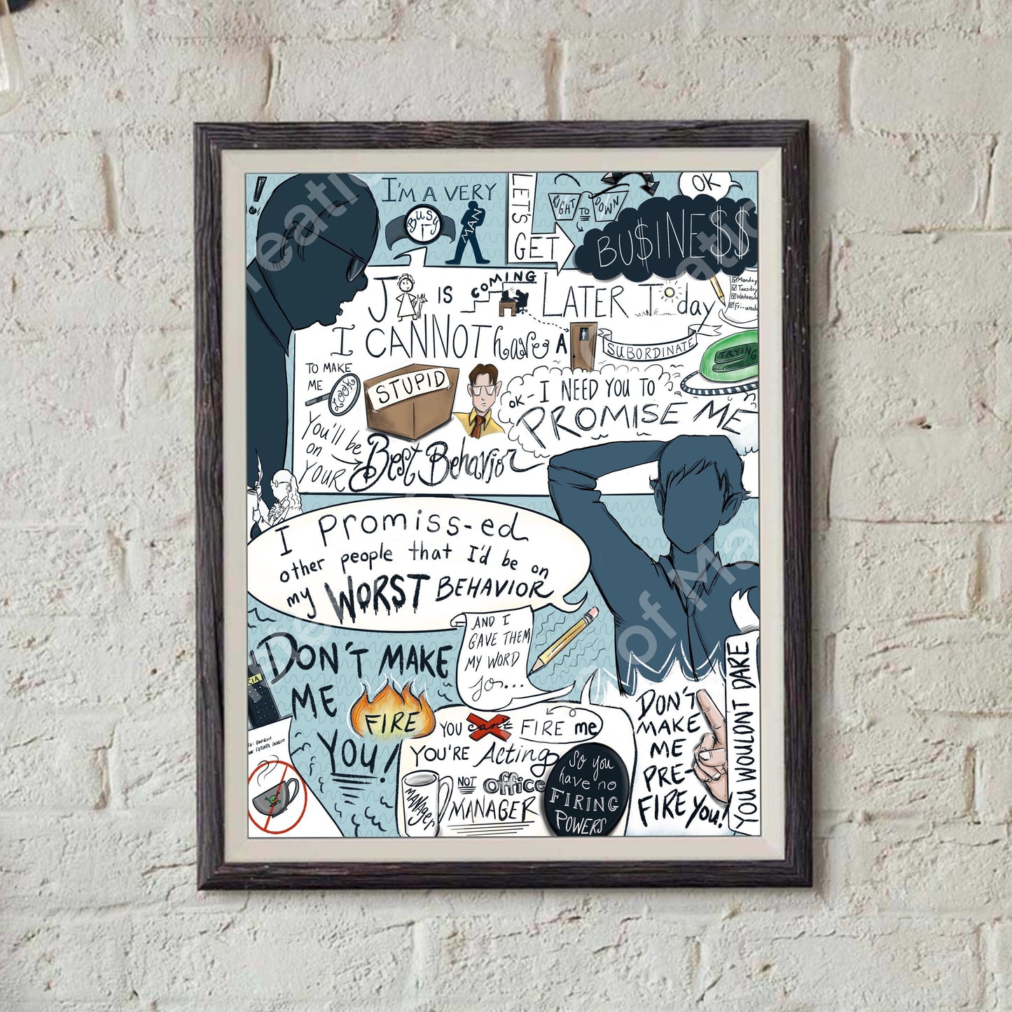 Worst Behavior Print