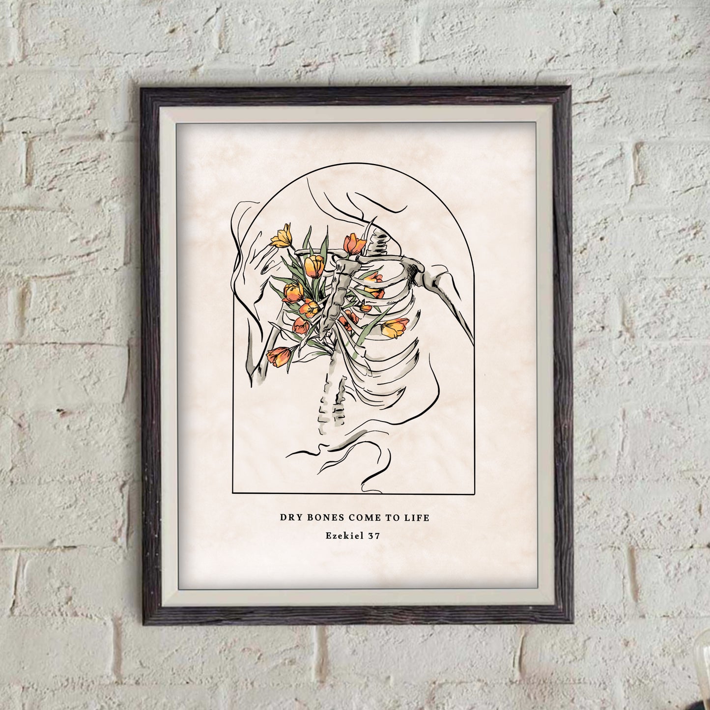 Dry Bones Come to Life - Ezekiel 37 - print