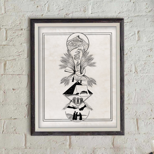 The Book of Ruth Bible Print
