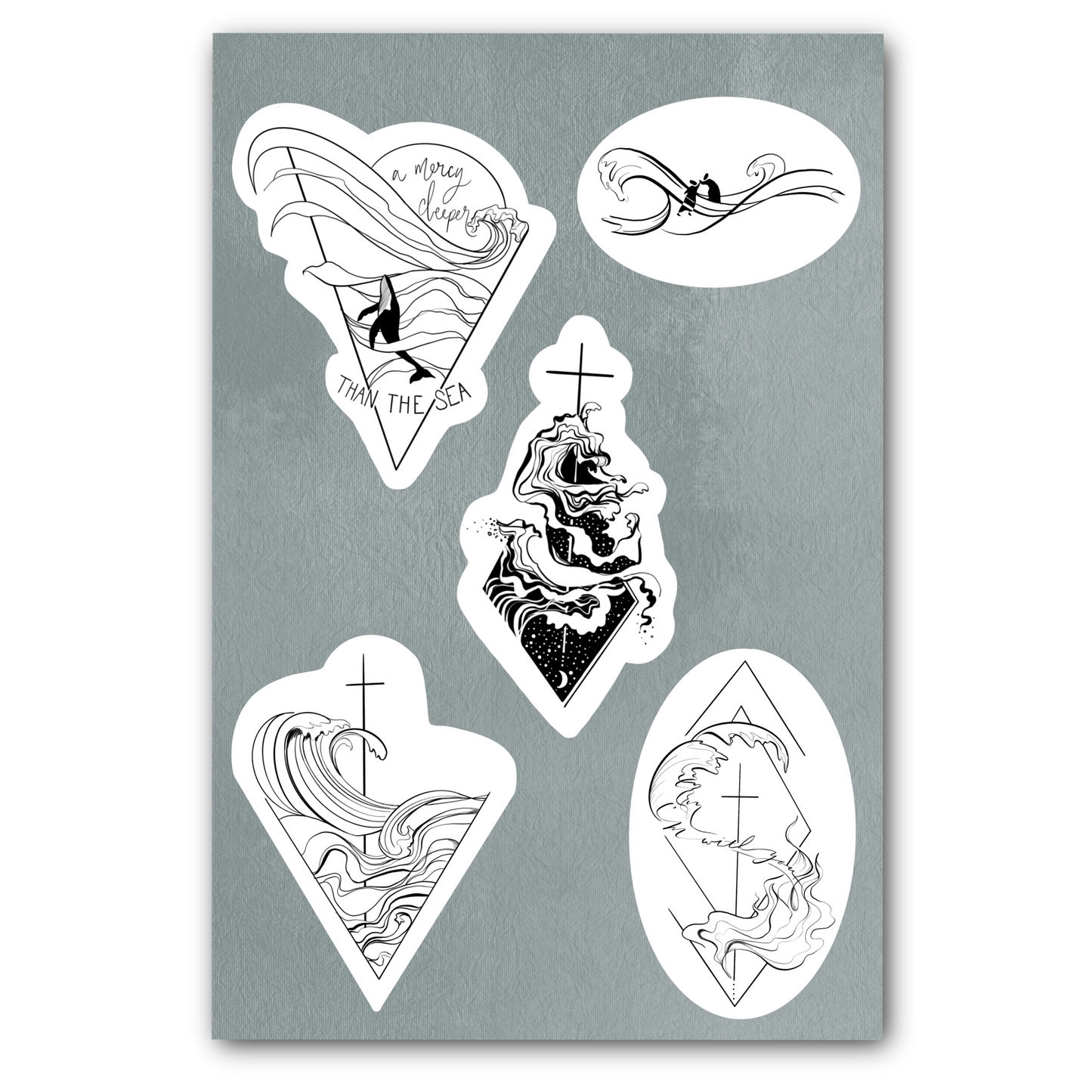 Oceans - Bible Sticker Sheet