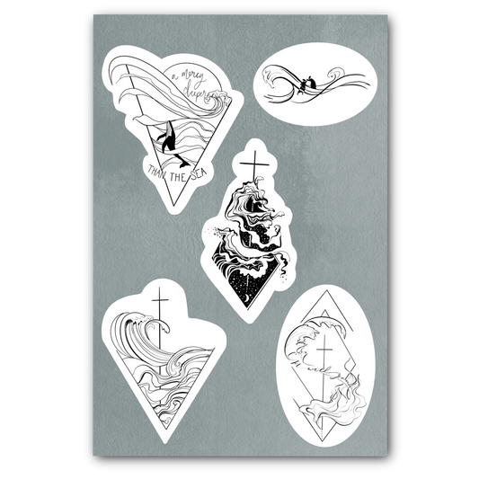 Oceans - Bible Sticker Sheet