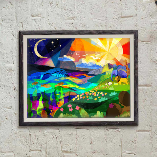 Creation - It was Good- Bible print