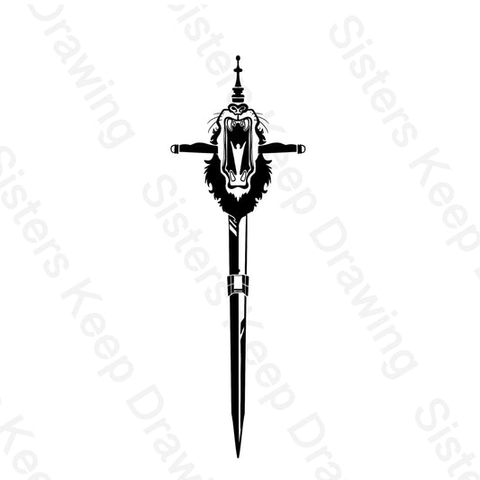 Sword of Daniel Tattoo Transparent PNG