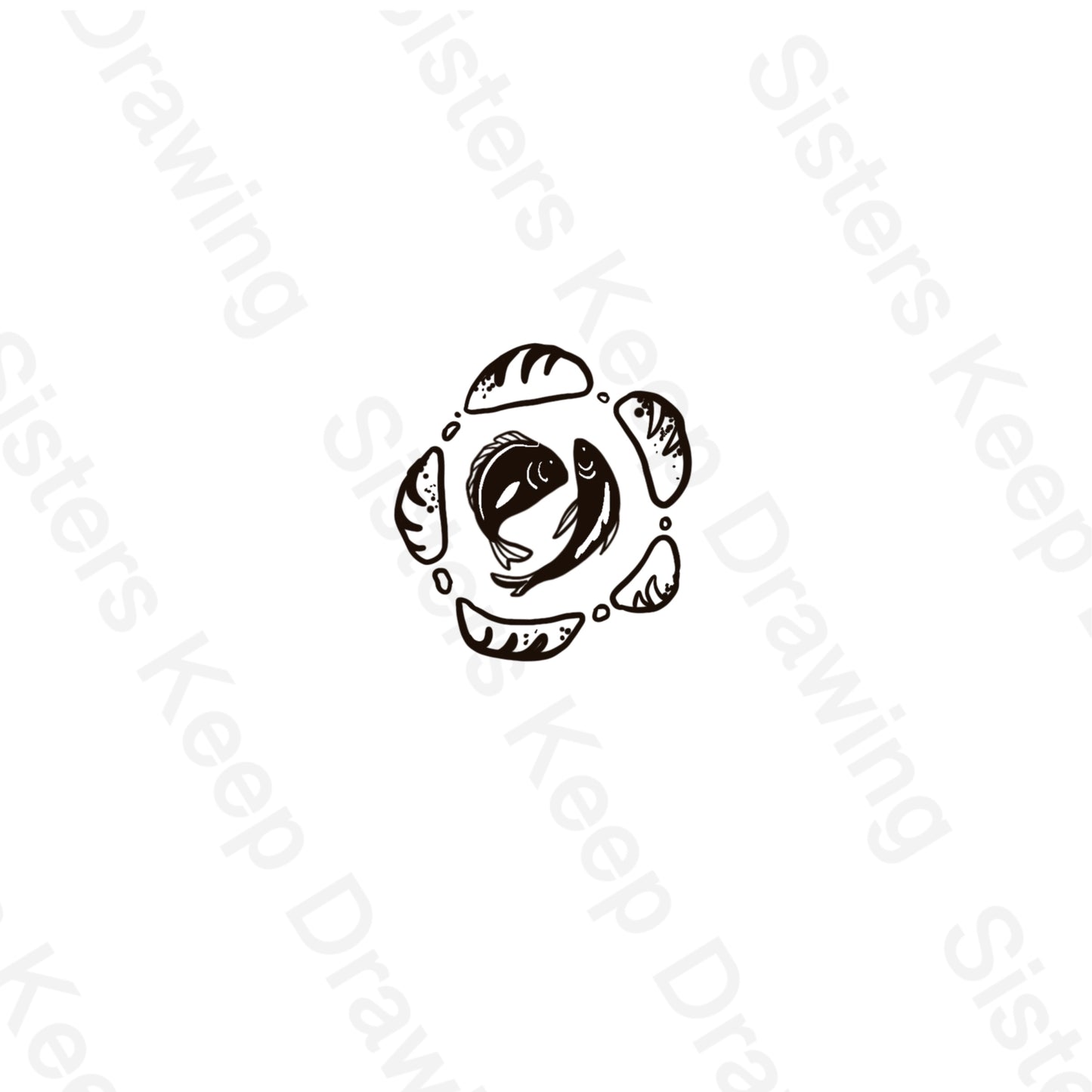 Five Loaves Two Fish -Transparent PNG