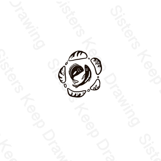 Five Loaves Two Fish -Transparent PNG