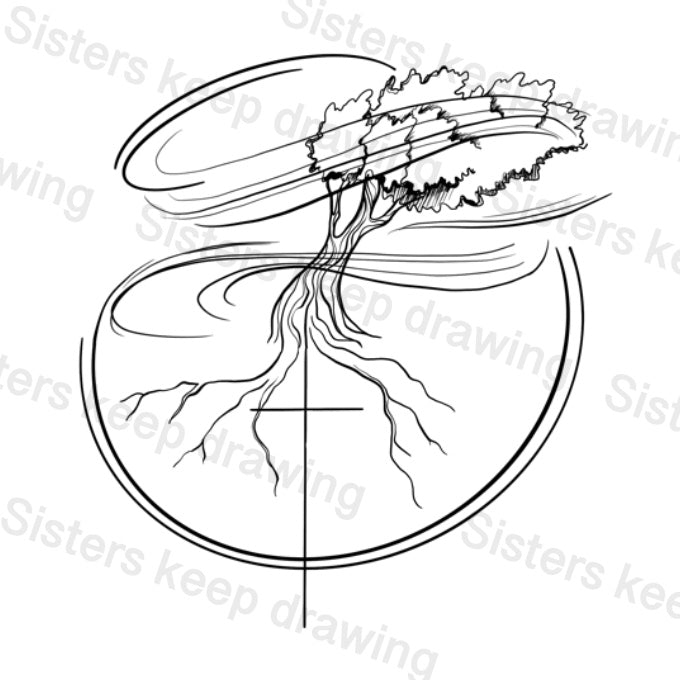 Rooted in Christ- Bible Inspired - Tattoo Transparent PNG