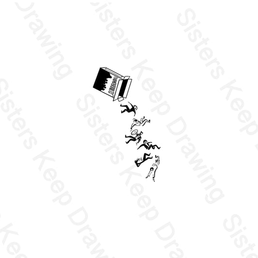 Cerela Box-Marvel-Tattoo Transparent Permission PNG- instant download digital printable artwork