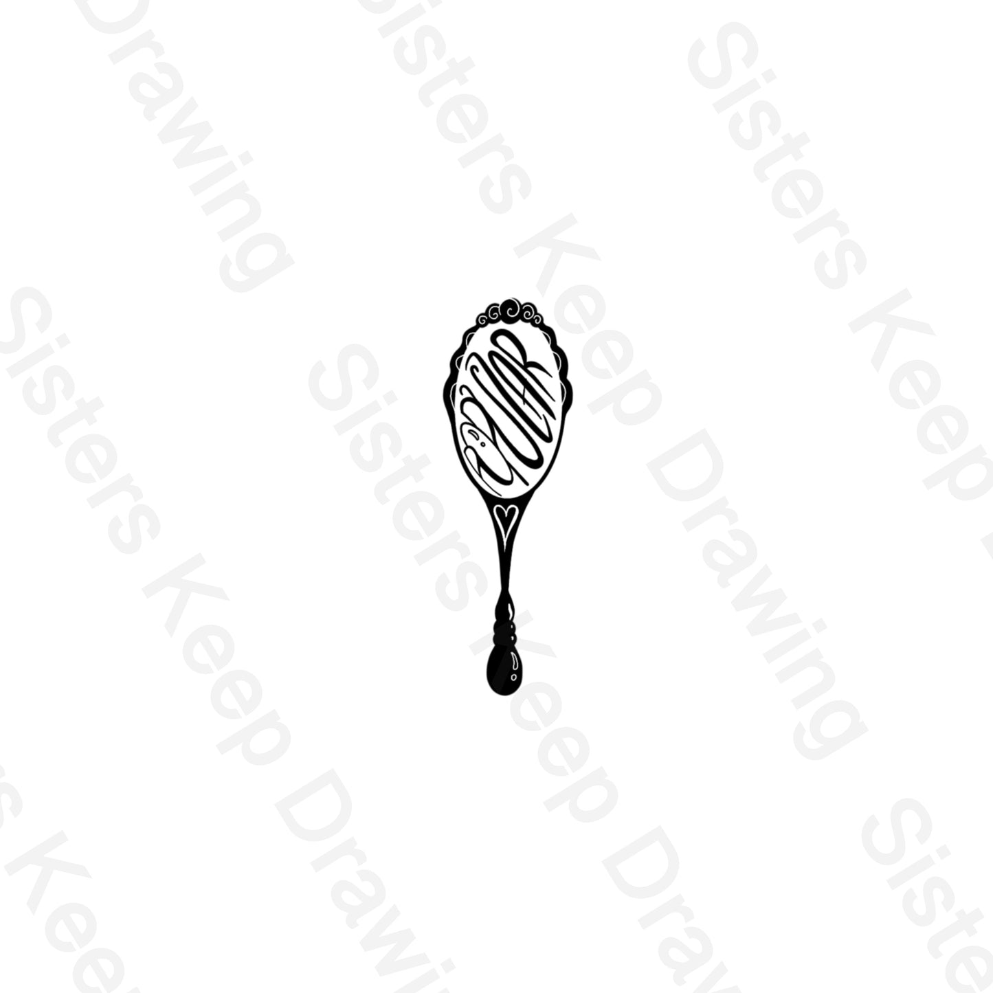 Glindas mirror Wicked Inspired- Tattoo Transparent Permission PNG
