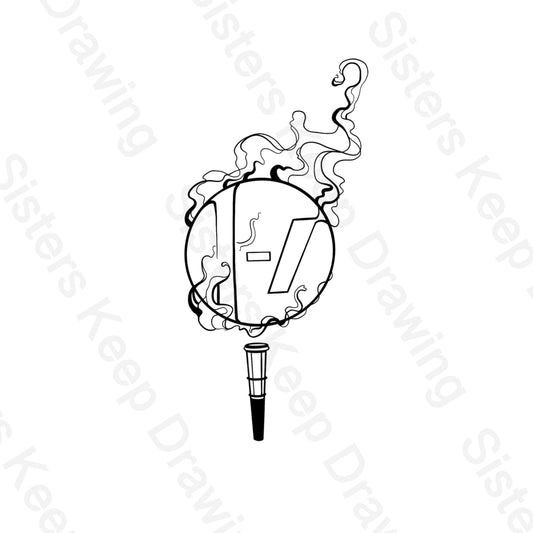 Torch-21 Pilots Inspired tattoo - Tattoo Transparent Permission PNG