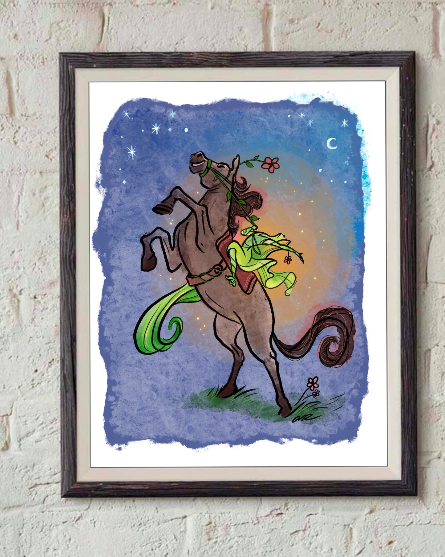 Life’s a wild Ride-Grim Reaper-Print