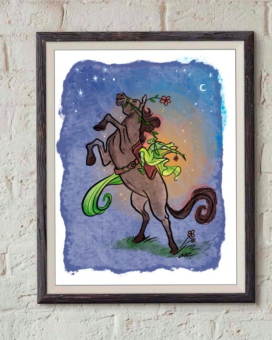 Life’s a wild Ride-Grim Reaper-Print