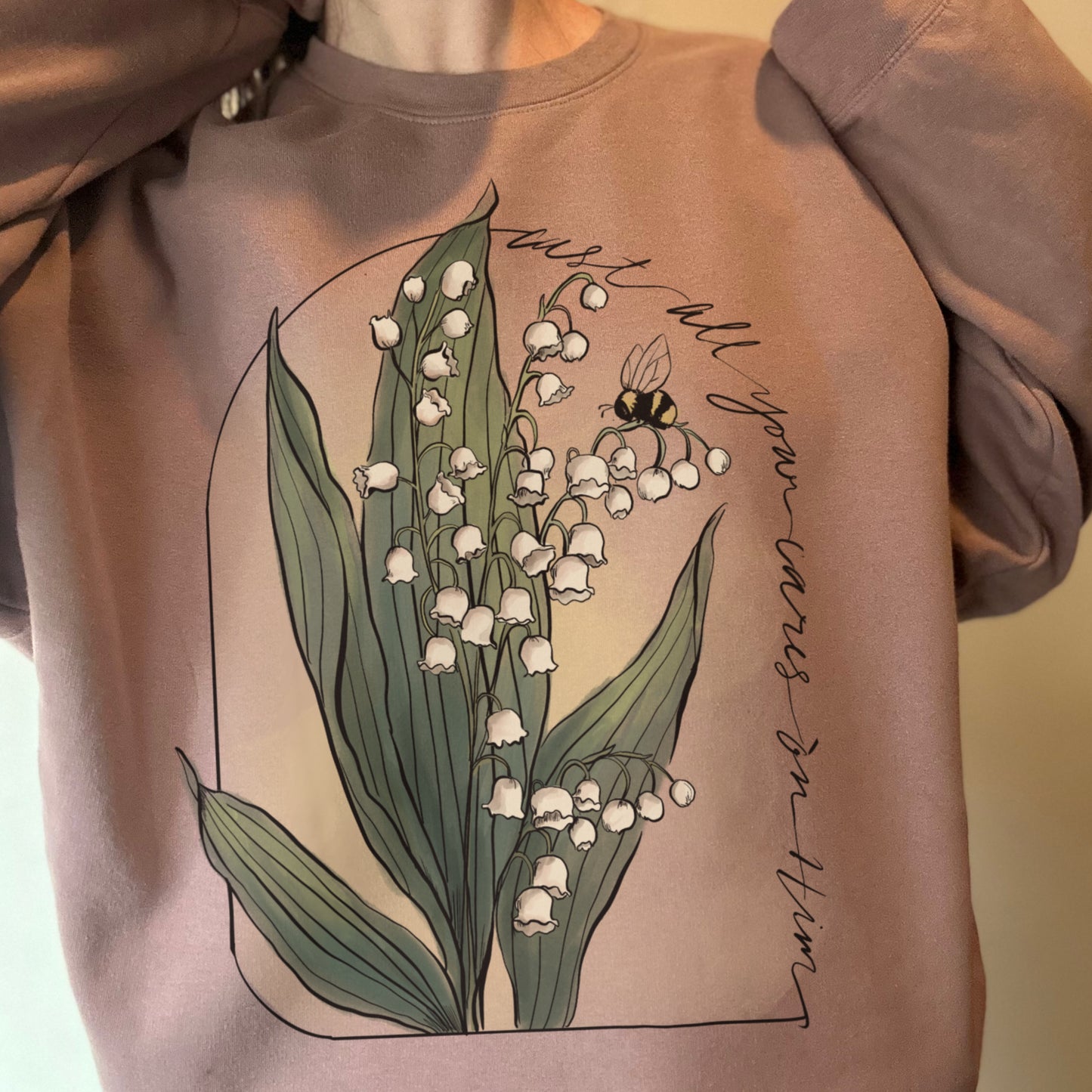 Cast All Your Cares on Him -  Softstyle Crewneck