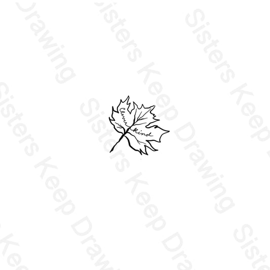 Clever/Kind Leaf Taylor Swift- Tattoo Transparent Permission PNG