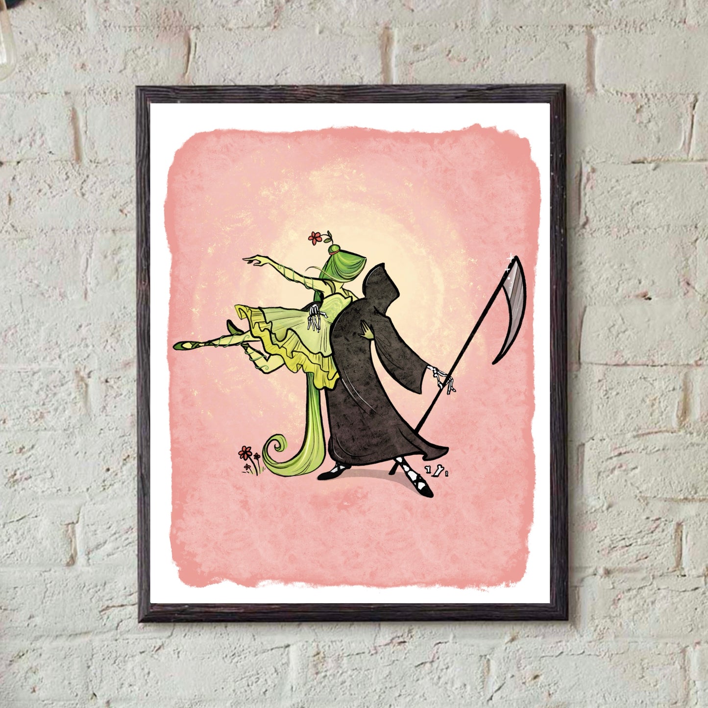 Grim Reaper and Life Ballet- Print