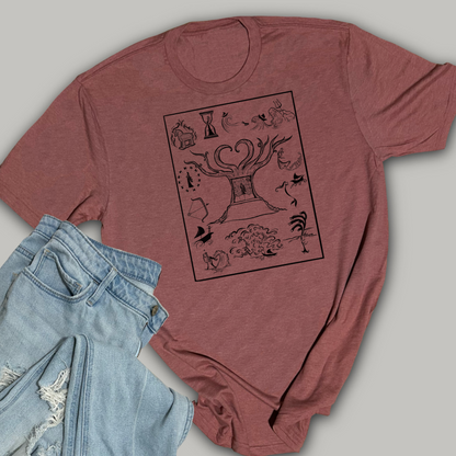 The Odyssey - Epic Adventure - Collage - Softstyle Triblend T-Shirt