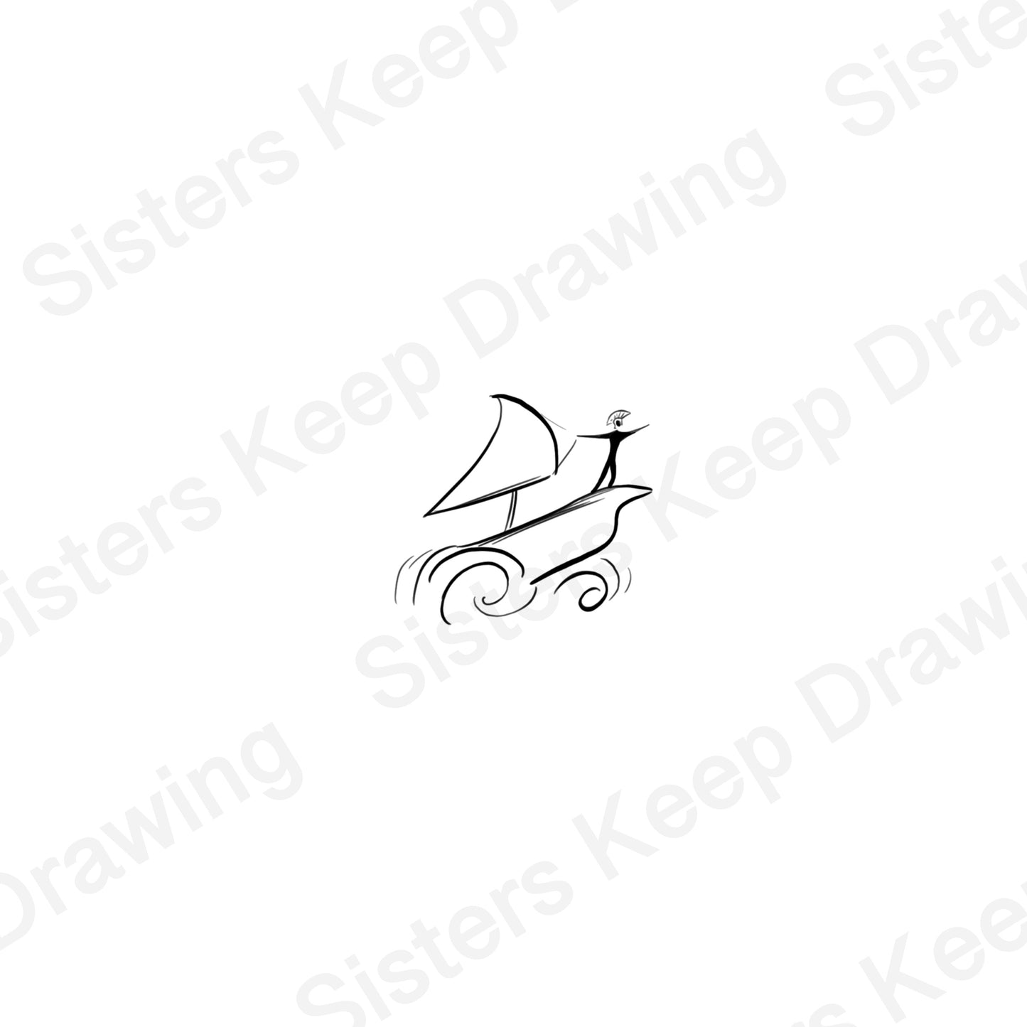 Charybdis - Epic Musical Inspired Tattoo Transparent PNG- instant download digital printable artwork