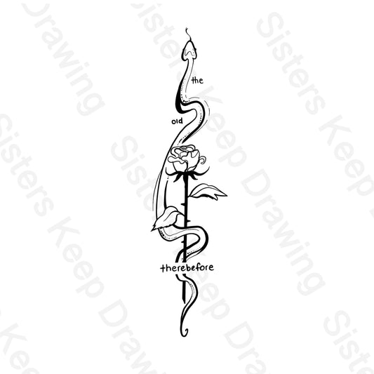 Snows Rose Lucy’s Snake-Hunger Games- Tattoo Transparent Png