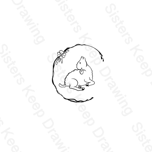 Blood of the Lamb- Tattoo Transparent PNG