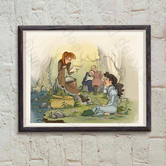Anne and the Story Club- Print