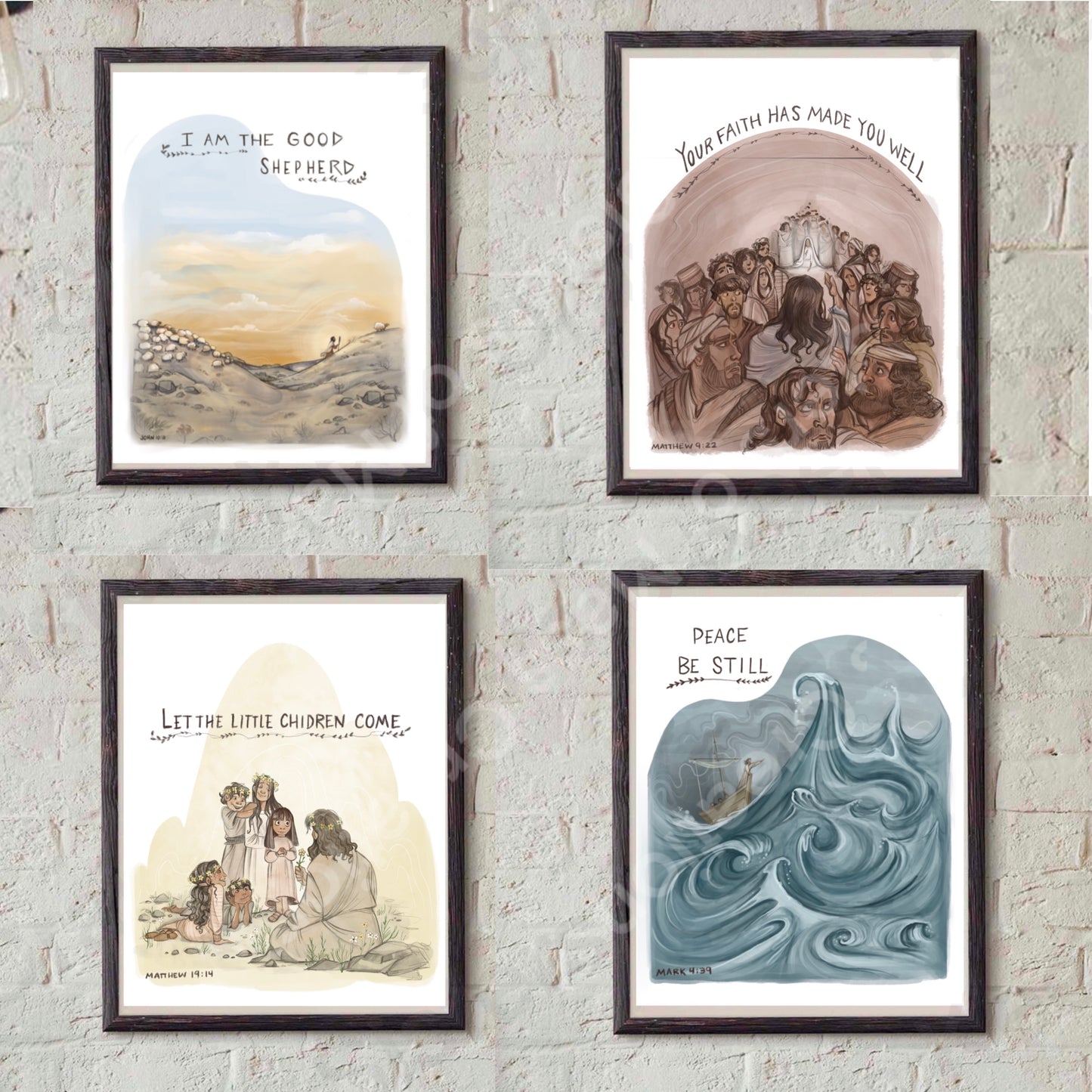 Jesus’ Ministry Bundle - Print