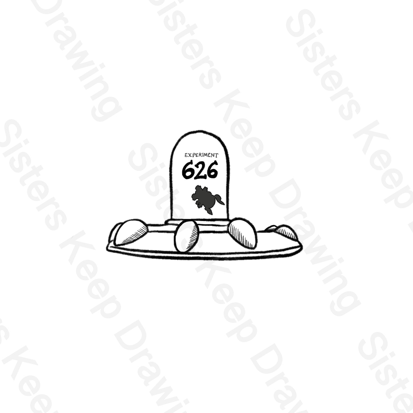 Experiment 626 Lilo astitch - Tattoo Transparent Permission PNG- instant download digital printable artworkn