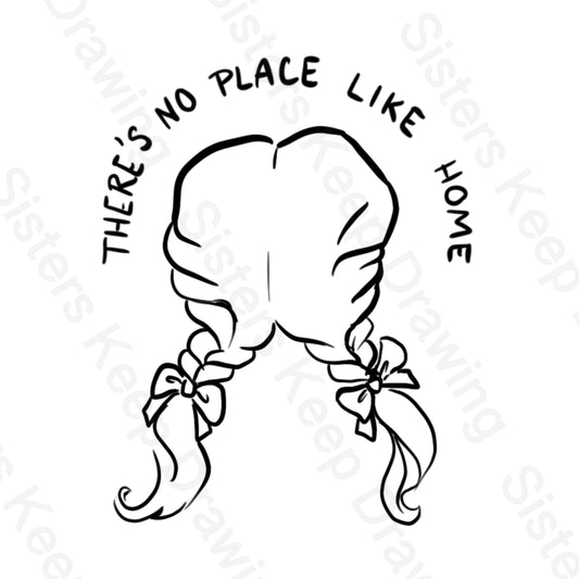 Dorothy's Hair-There's no Place Like Home - Oz - Tattoo Transparent Permission PNG