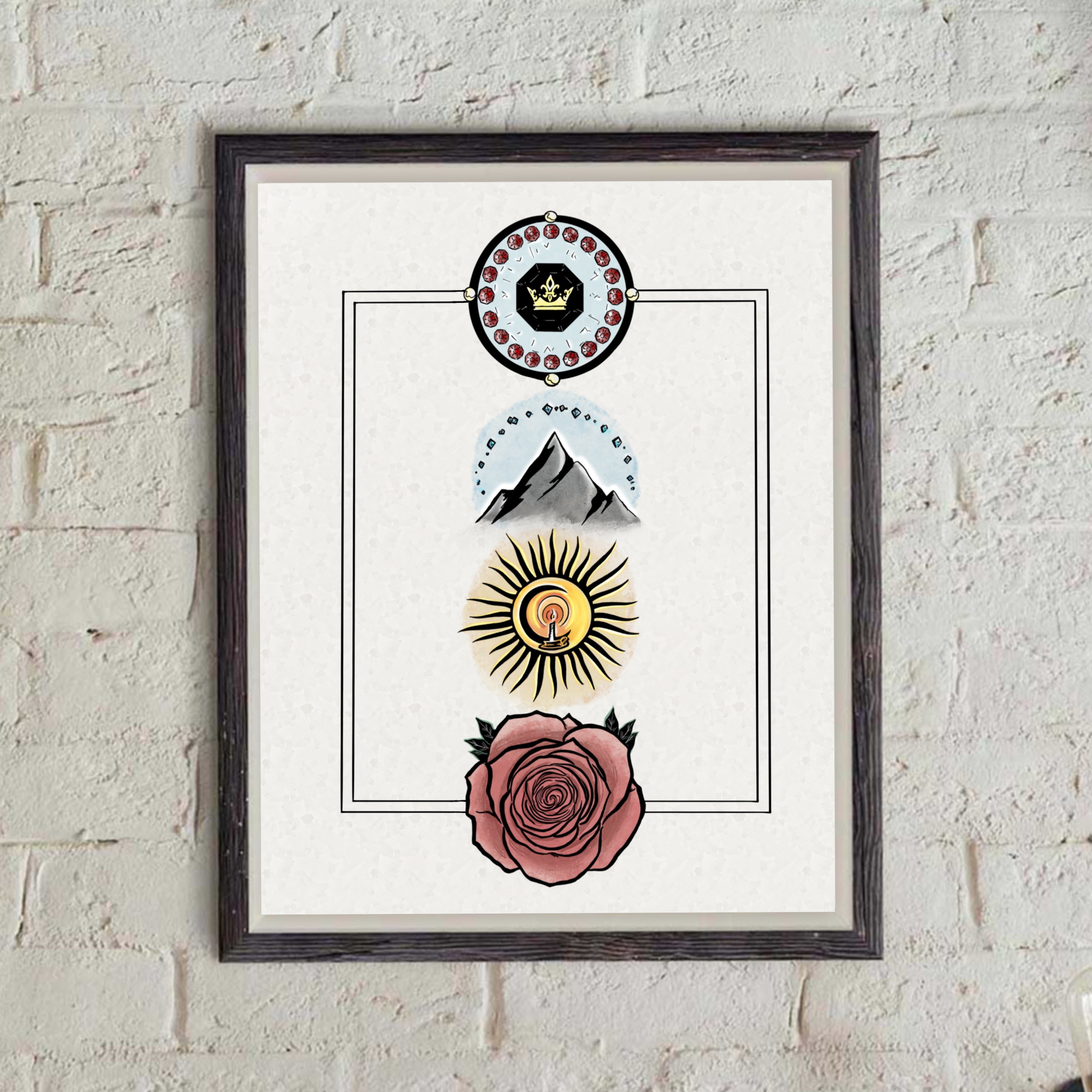 Proverbs Colorful Design Proverbs 31 Print- Color – Drawn to Glory