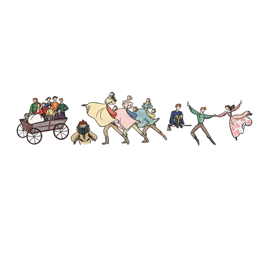 Seven Brides for Seven Brothers Collage - png