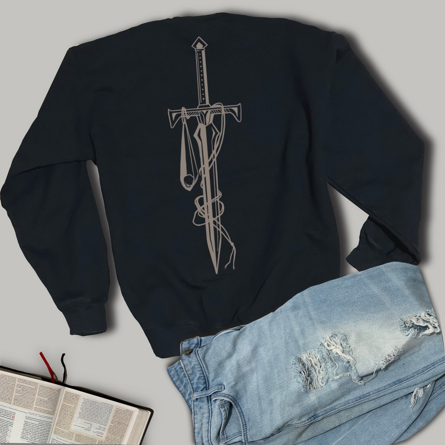 The Battle is the Lord's - Softstyle Crewneck
