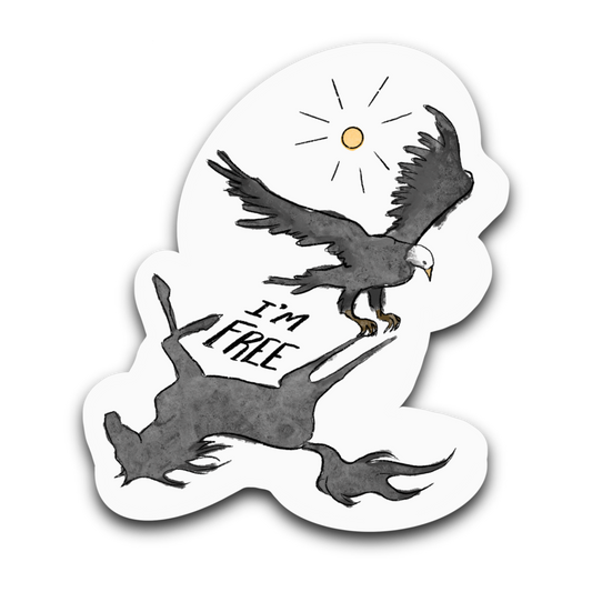 I'm Free- Bubble free sticker B3
